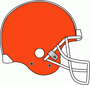 Cleveland Browns 1975-1995 Helmet iron on transfers for T-shirts